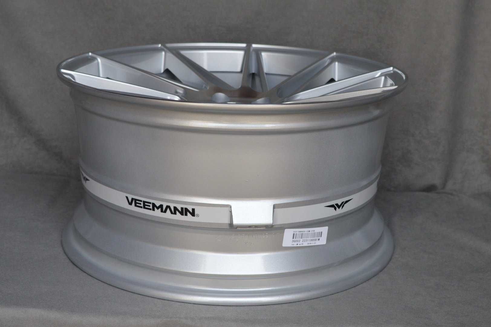 Felgi VEEMANN V-FS26 19" 9,5J ET33 5x120 Machined Silver