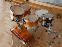 Perkusja Pearl Masters MCX Orange Sparkle Fade All Maple Shell