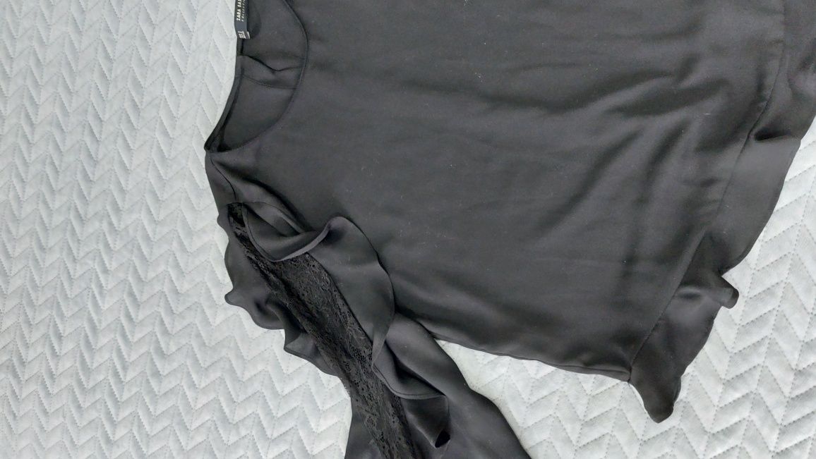 Bluzka czarna Zara roz S