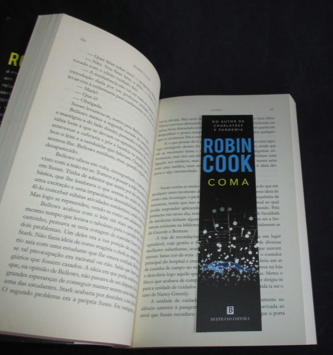 Livro Coma Robin Cook Bertrand