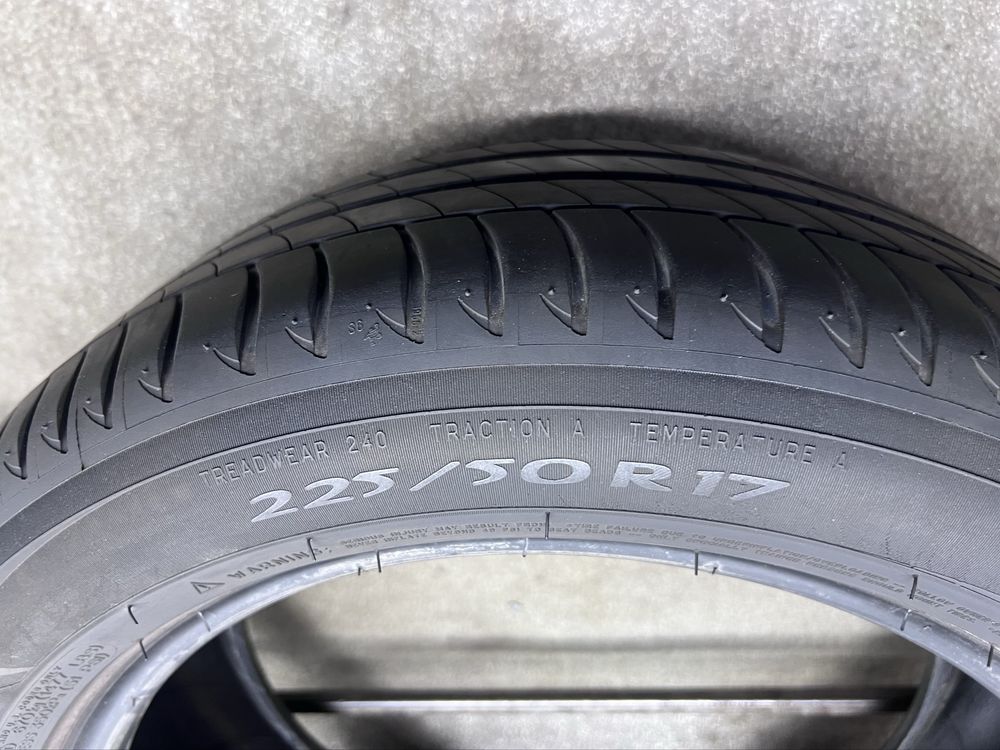 Шина 1шт розпаровка 225 50 R17 Michelin Primacy 3 літо резина поштучно