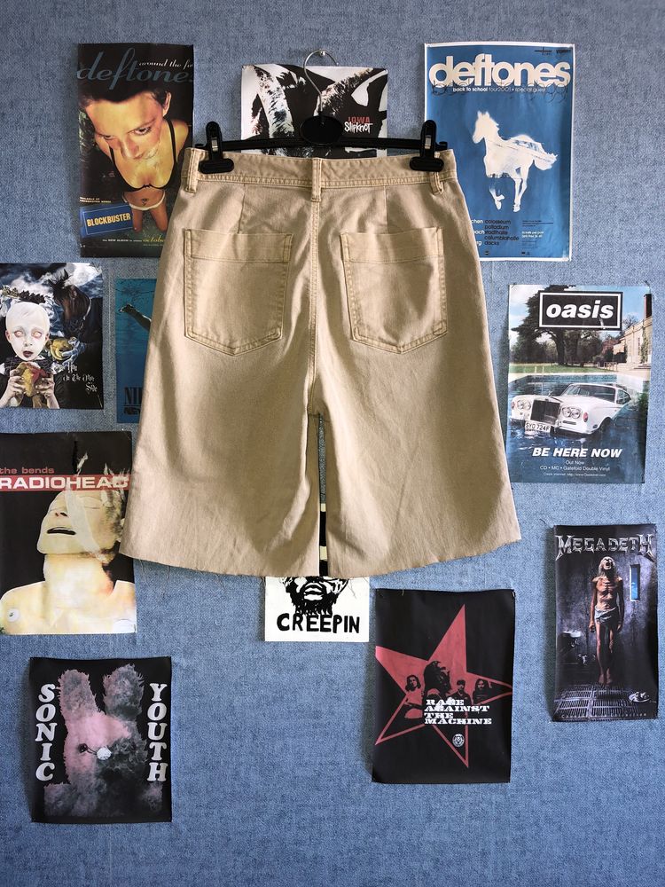 шорты широкие джинсовые baggy, бермуды, sk8, y2k, rap, shorts, gap