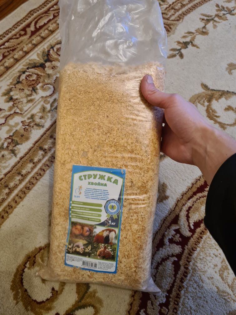 Хвойный наполнитель для хомяков