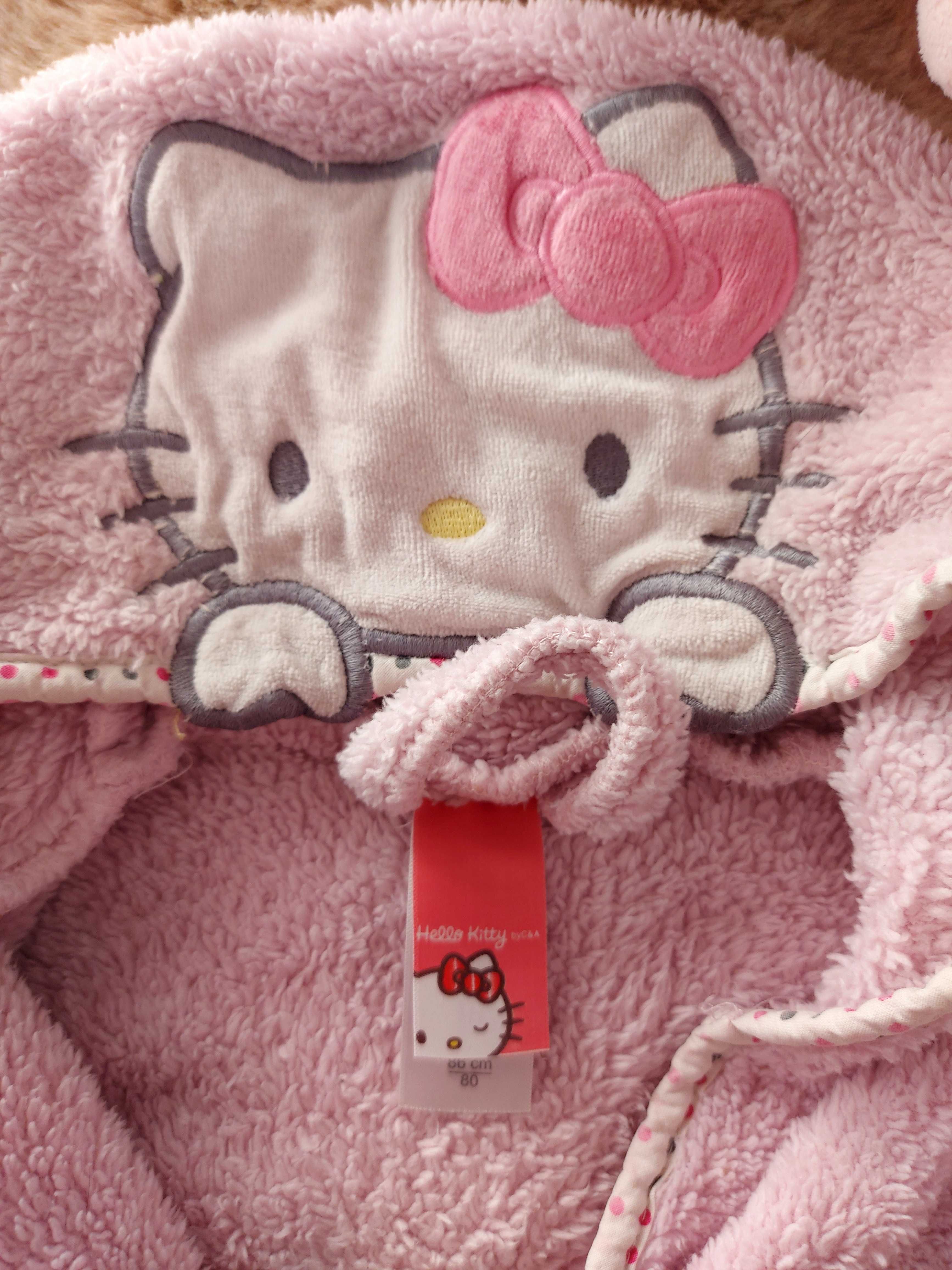 Szlafroczek Hello Kitty r. 86 (18 mcy )