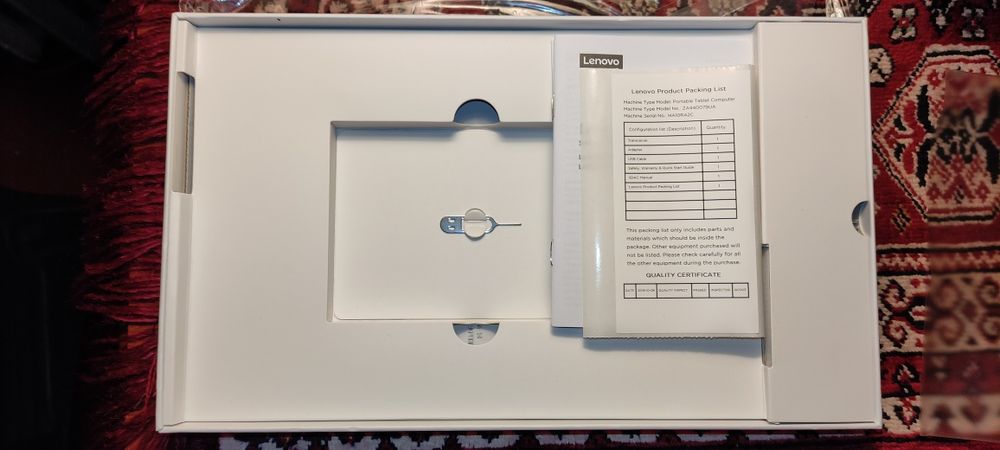 Планшет "Lenovo" Tab 10 (4/64) WiFi Aurora Black (б/у)