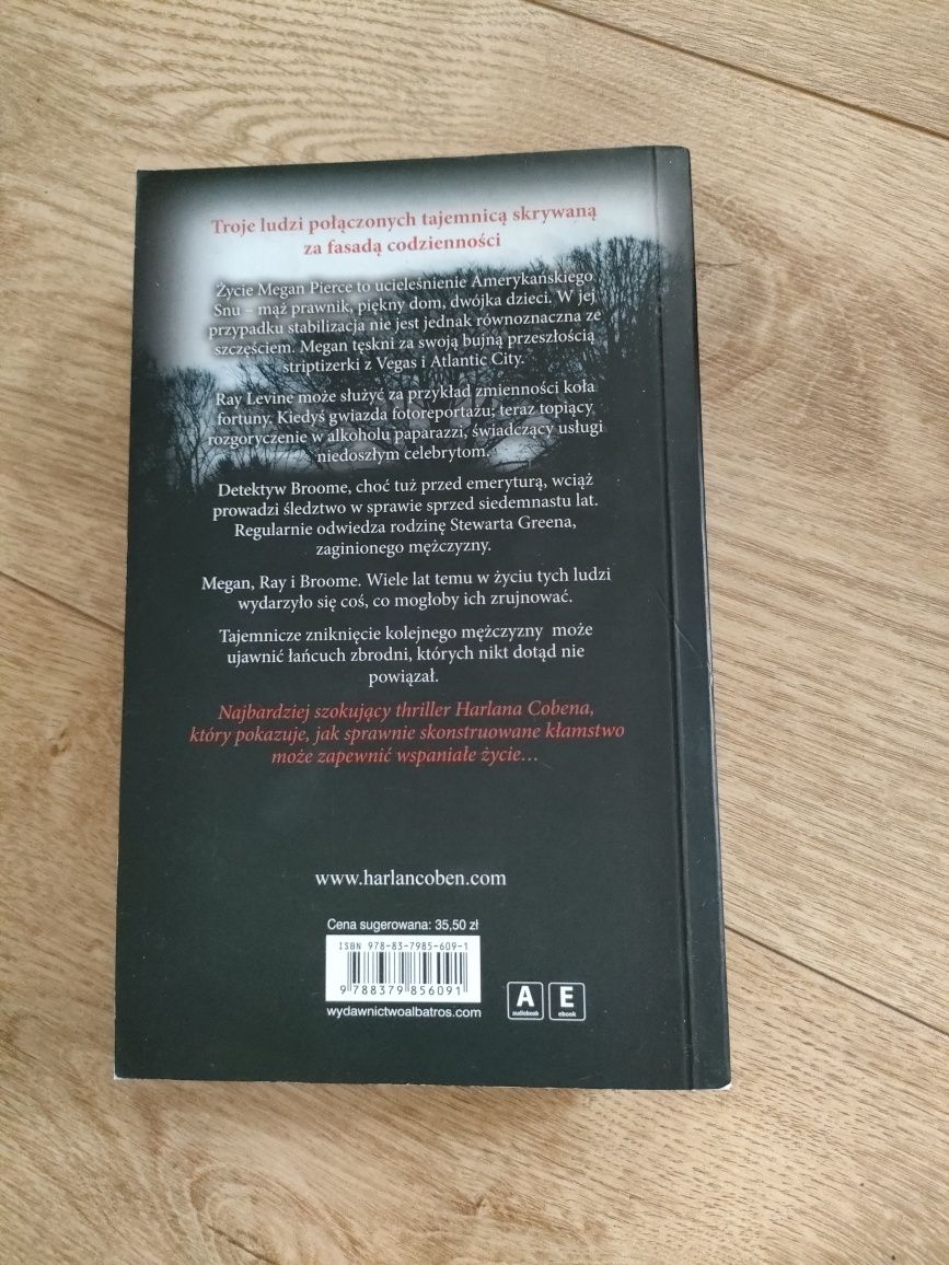 Zostań przy mnie Harlan Coben książka