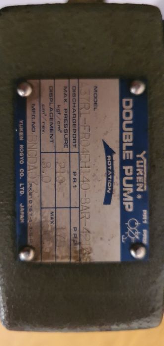 Pompa hydrauliczna YUKEN A37R1-FR04EH