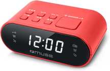 Muse M-10 Radio sieciowo-bateryjne FM RED