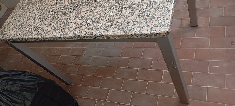 Mesa cozinha tampo granito