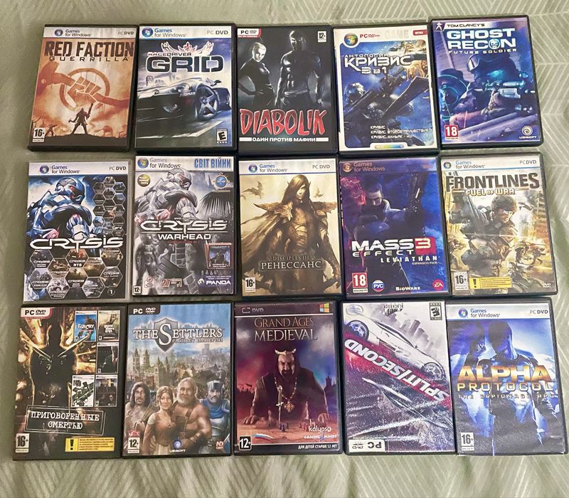 DVD диски з іграми