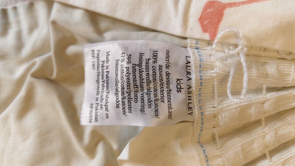 Zasłony + klosz na lampę
