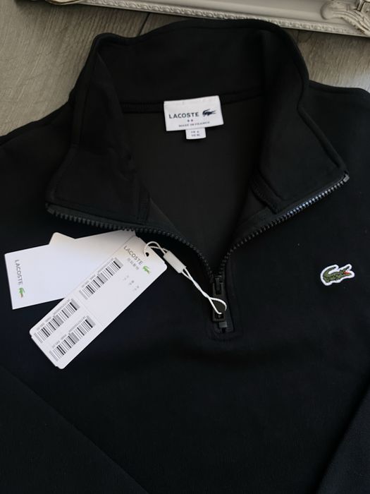 Кофта Lacoste, зип, зипка полузамок
