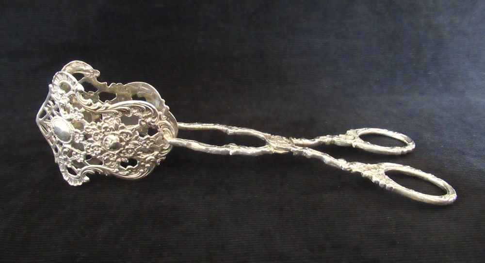 Pinça para Pão em Prata (Ref. 5)