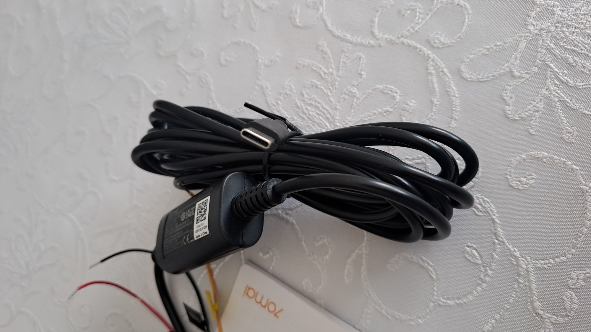 Kabel parkingowy do kamery 70mai końcówka USB Typu-c