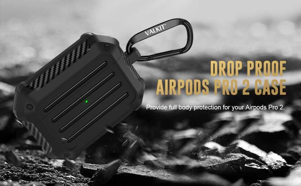 Противоударный чехол для наушников AirPods Pro 2 Чехол для AirPods Pro