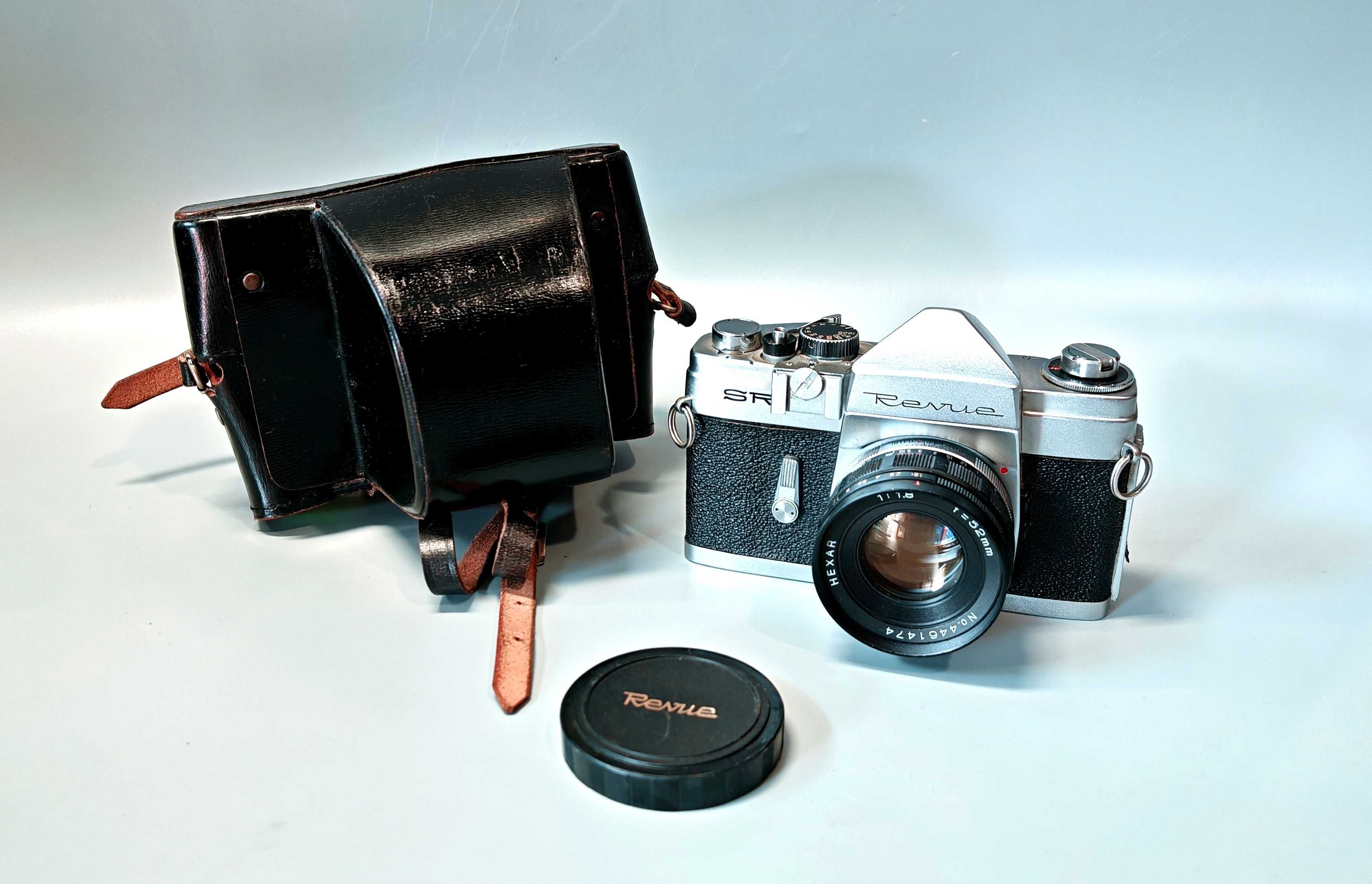 Aparat Konica FP REVUE SR +Hexar 52mm Kolekcjonerski Unikat Super Stan