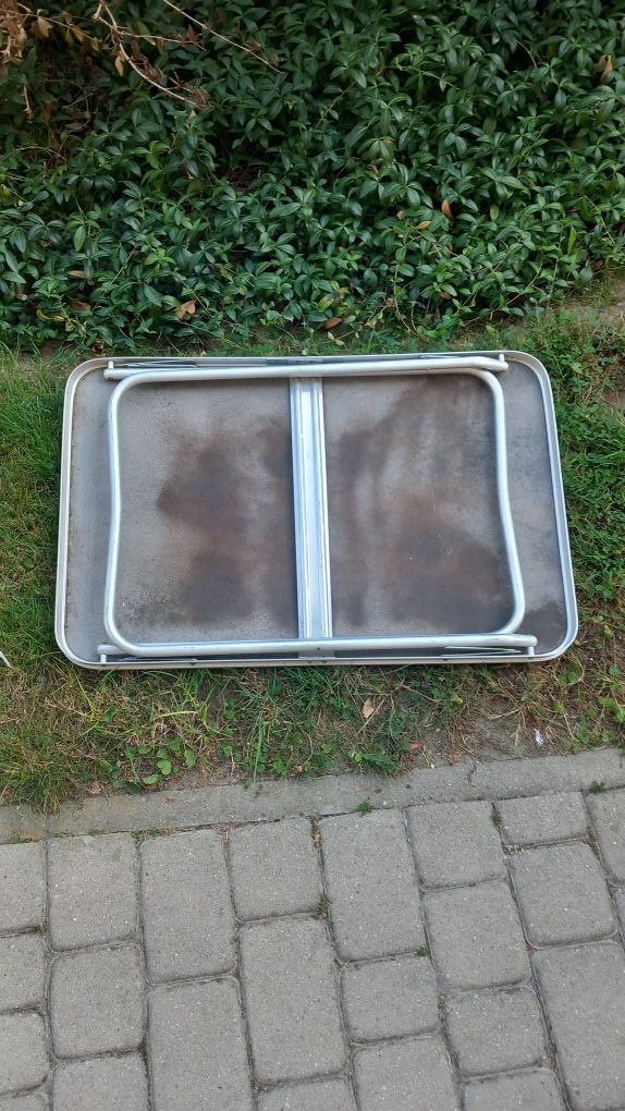 Stolik składany turystyczny (aluminiowy) PRL