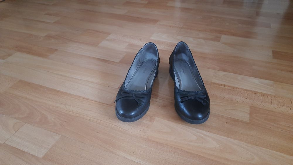 Czarne półbuty Maciejka 38