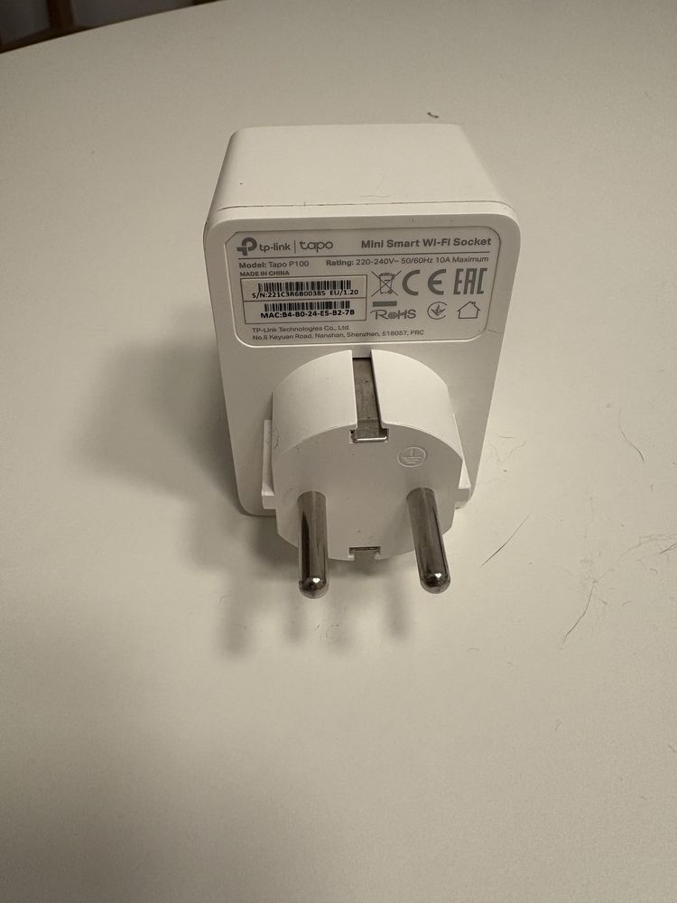 Tapo P100 Tomada Inteligente WiFi