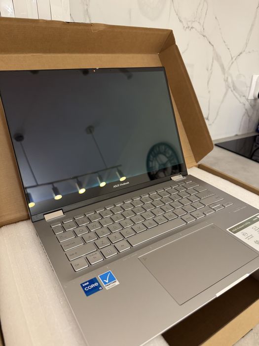 Laptop (2w1) ASUS Vivobook S 14 Flip (ekran dotkowy, rysik, 360)