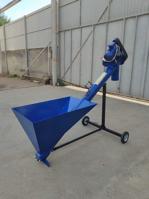 Шнековий навантажувач з підставкою, підбирач, конвеєр, шнек, погрузчик