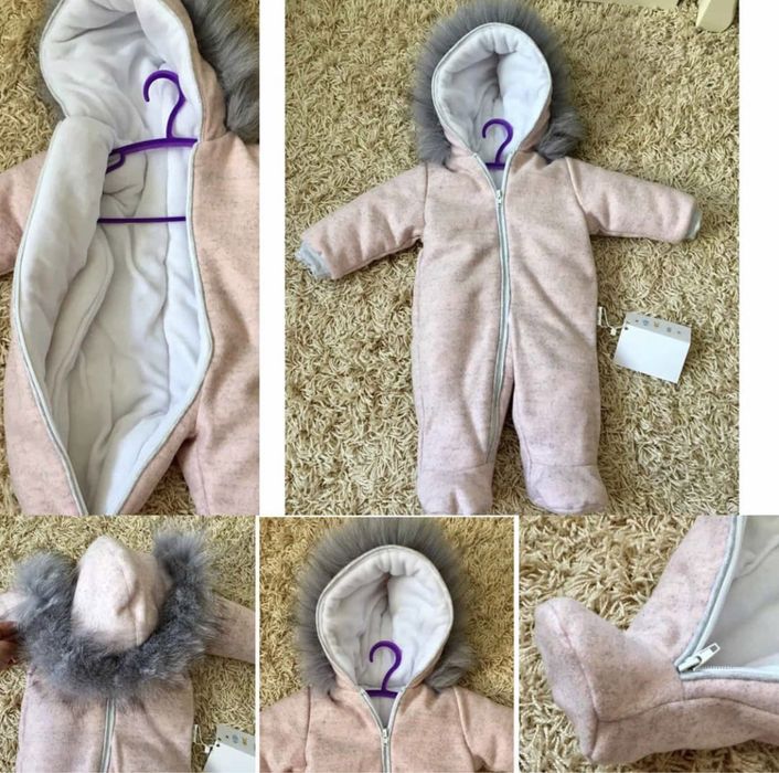 Комбинезон для новорожденой девочки