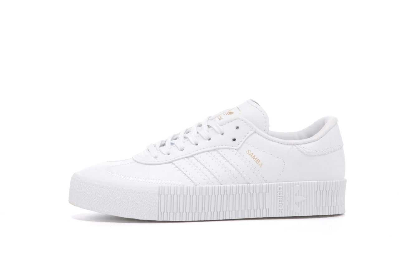 Женские кожаные кроссовки Adidas Samba Valentine's Day адидас самба