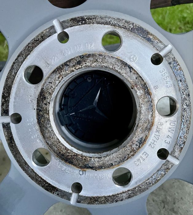 Диски оригінал Mercedes 5x112 R17 ET43 8J 66.6