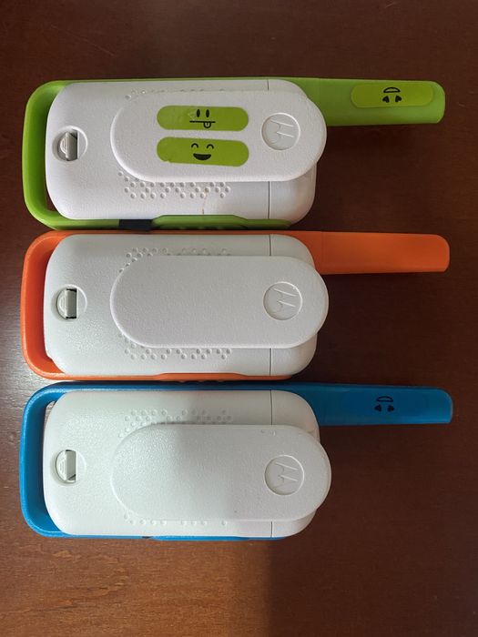 Walkie talkie crianças sem pilhas incluidas