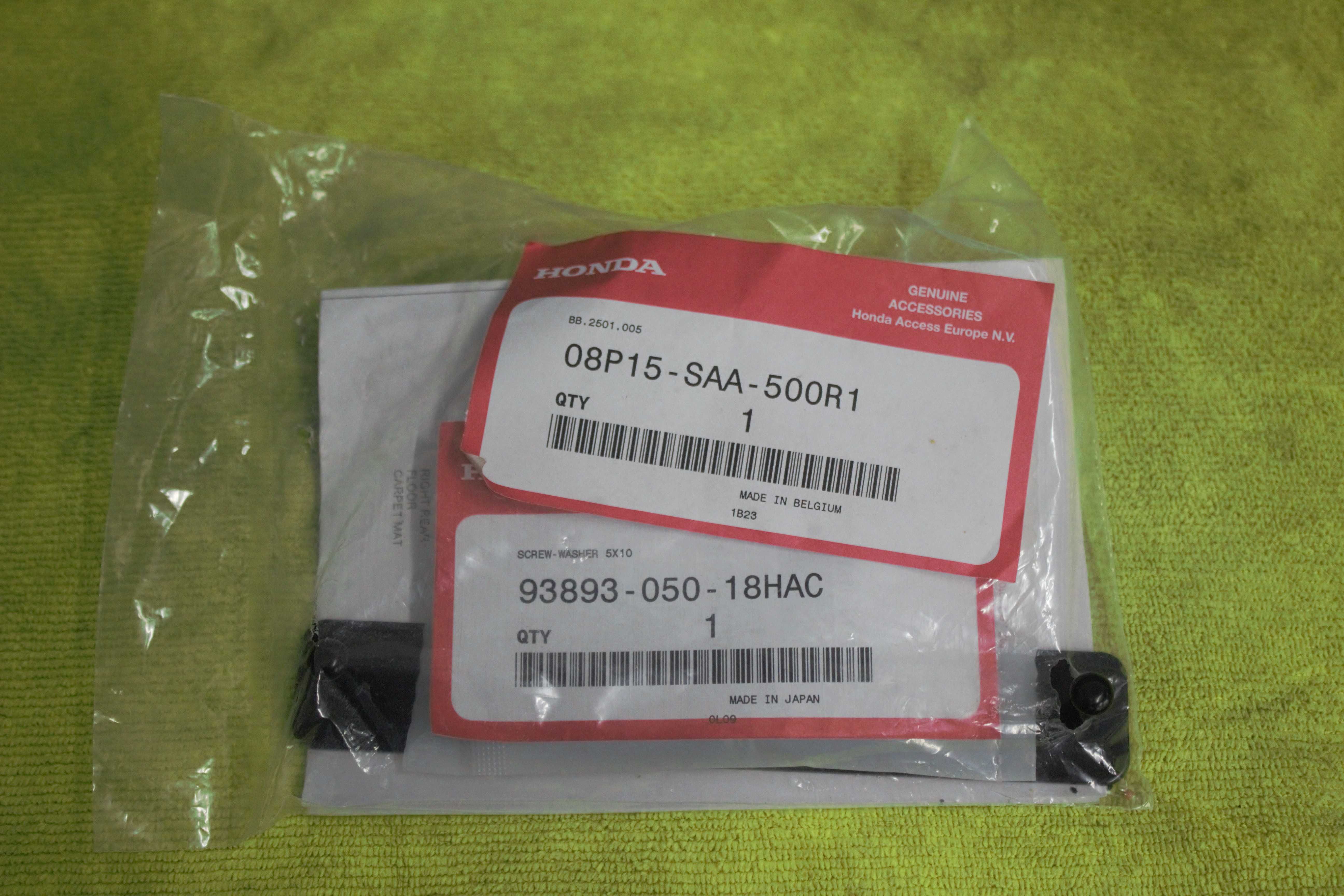 Tapetes novos Honda Jazz 2002 a 2008