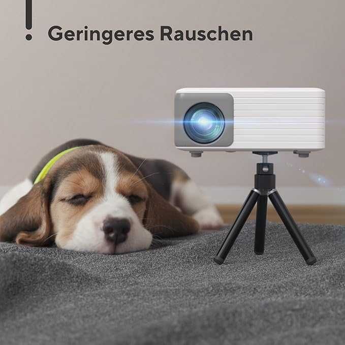 AKIYO O1 Mini rzutnik Full HD, iOS, Android, 10000 lumenów