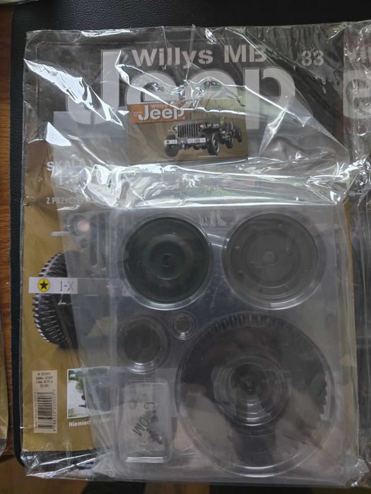 Kolekcja Willys MB Jeep wybrane numery