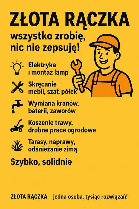 Złota Rączka – Twoje domowe pogotowie techniczne