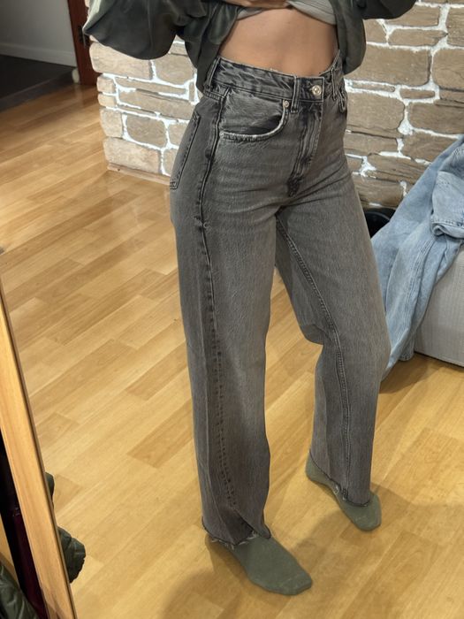 Сірі джинси Zara