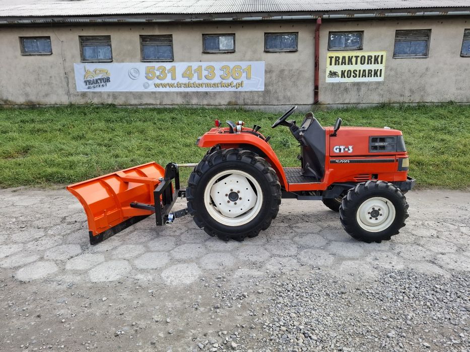 Traktorek traktor Ciągnik  japoński 4x4 Kubota GT 3  21km wspomaganie
