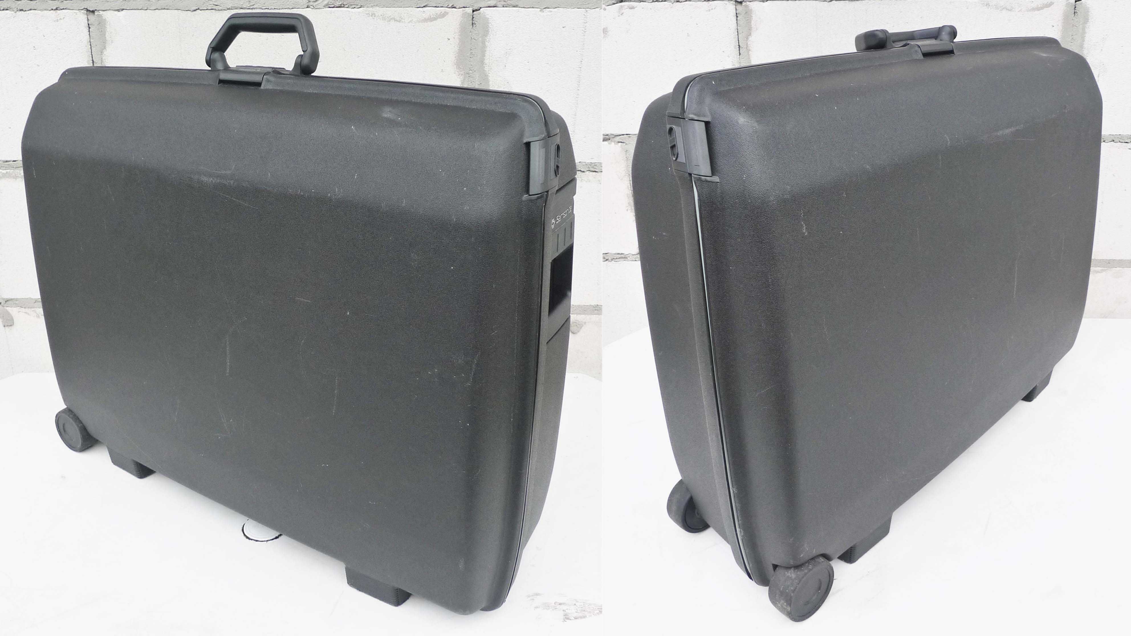 Walizka Samsonite z tworzywa 75x58,5x24cm koła transportowe