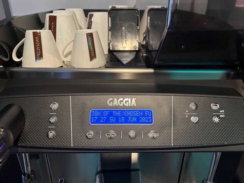 Włoski ekspres Gastronomiczny Gaggia Pół Automatyczny