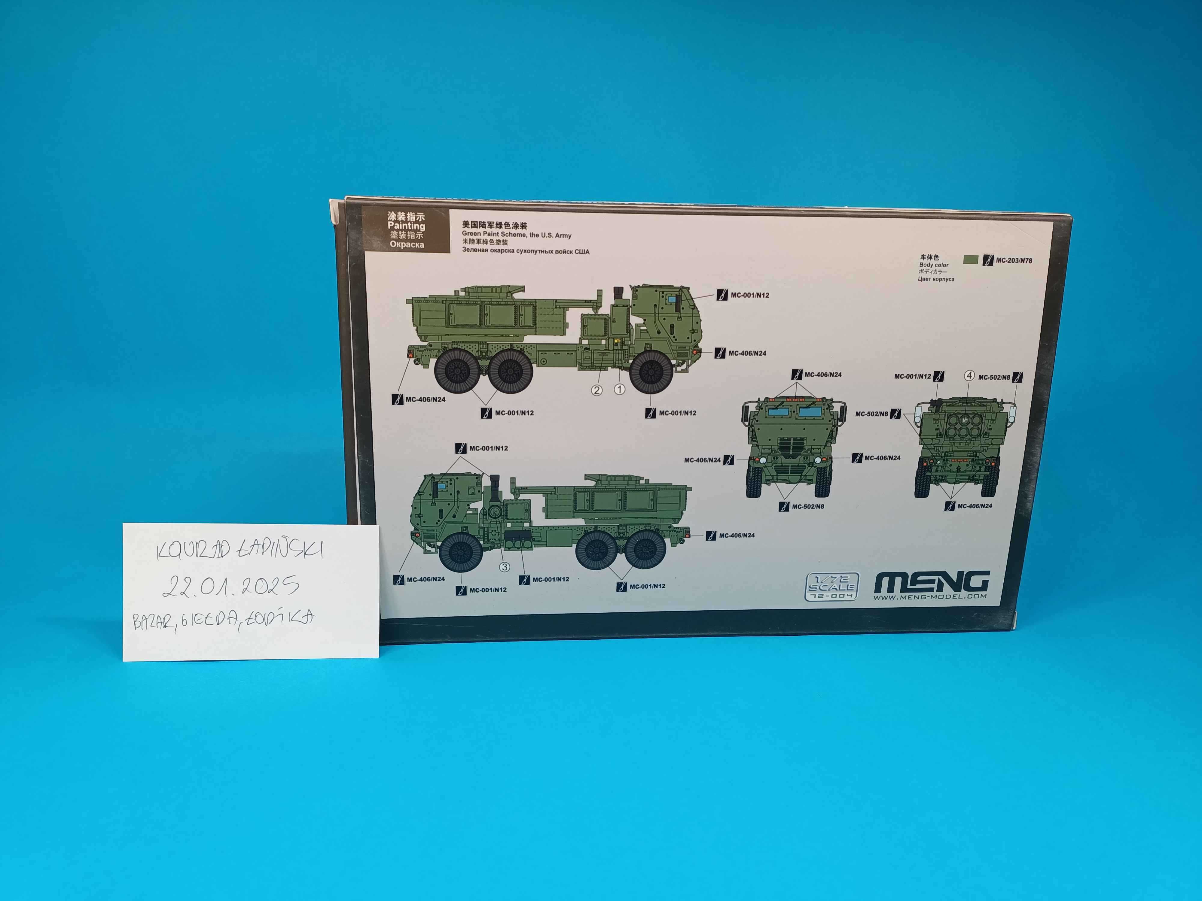 Meng 1/72 Himars / Model plastikowy