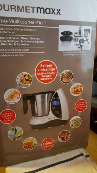 Robot GOURMETmaxx Thermo-Multikocher 9in1 - nowy