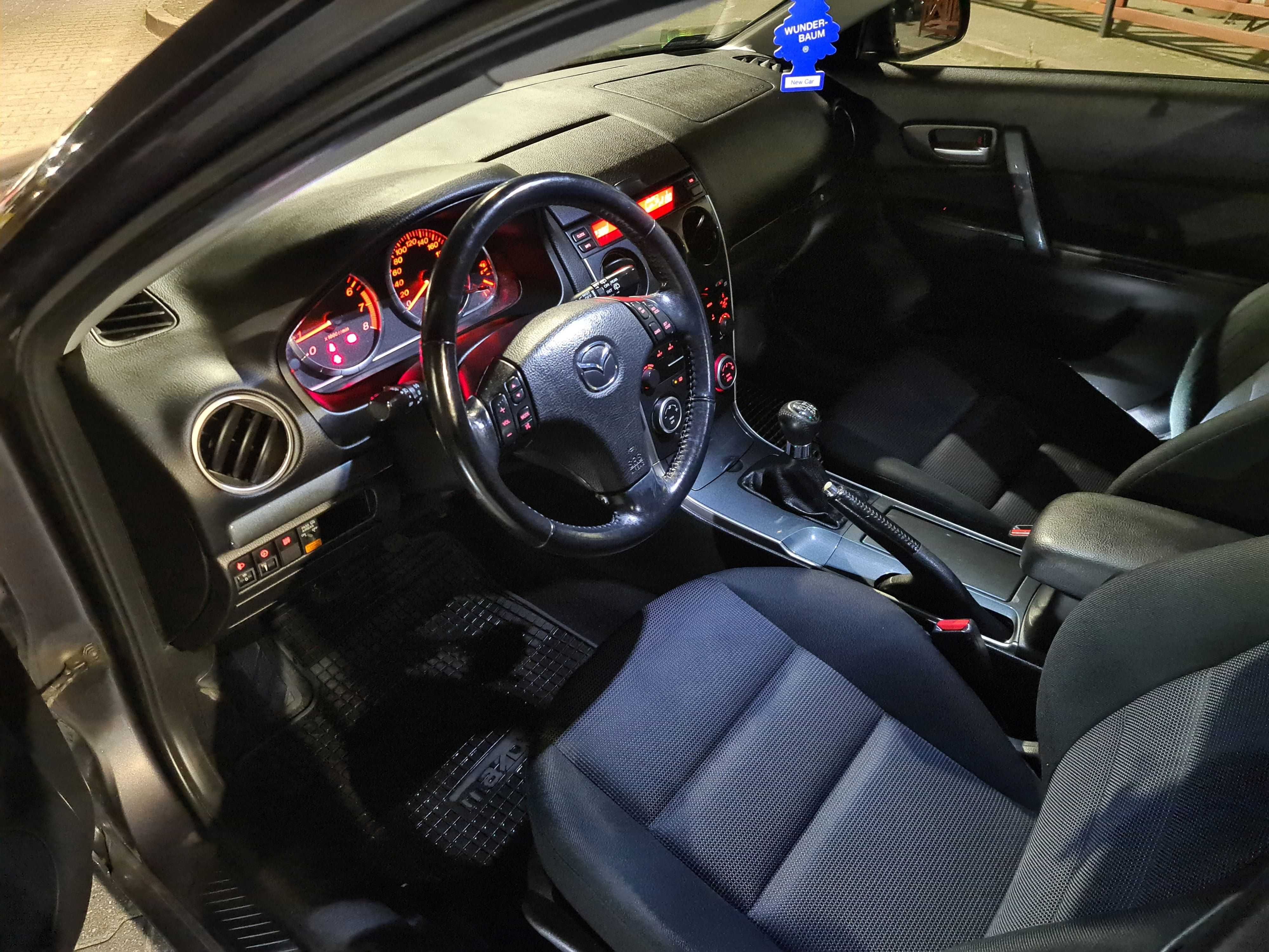MAZDA 6, 2.0 benzyna, 147 KM, lift, UBEZPIECZENIE NA ROK