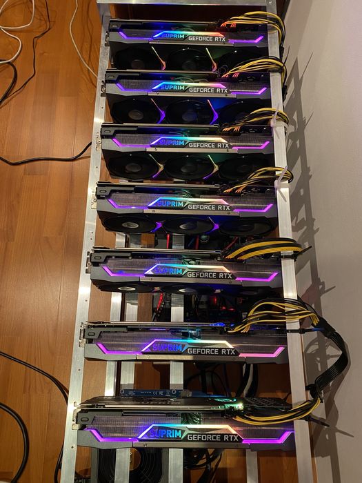 Ферма 3080 msi suprim rtx ( не лочені , не LHR ) (3070 3080 3090)