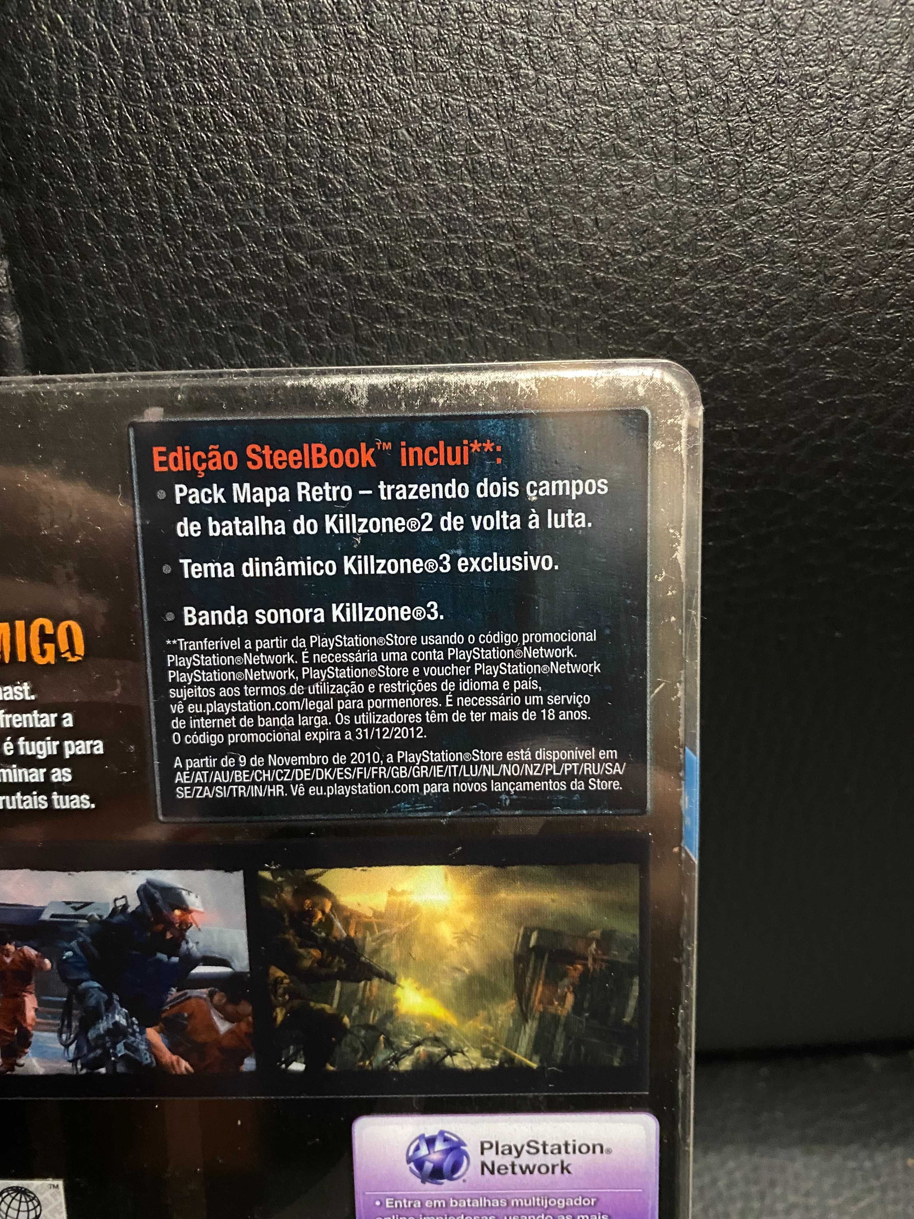 Jogo PS3 Steelbook - “Killzone 3 Edição de Colecionador”