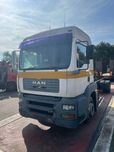 MAN TGA 350 euro 3, części, 2004 rok.