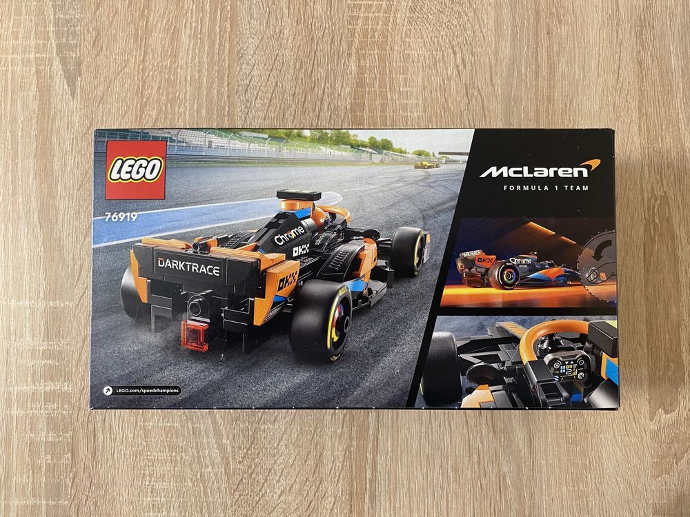 Nowe- LEGO 76919 Speed Champions Samochód wyścigowy McLaren Formula 1