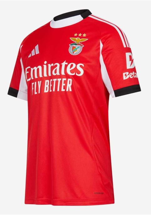 Camisola vermelha Benfica