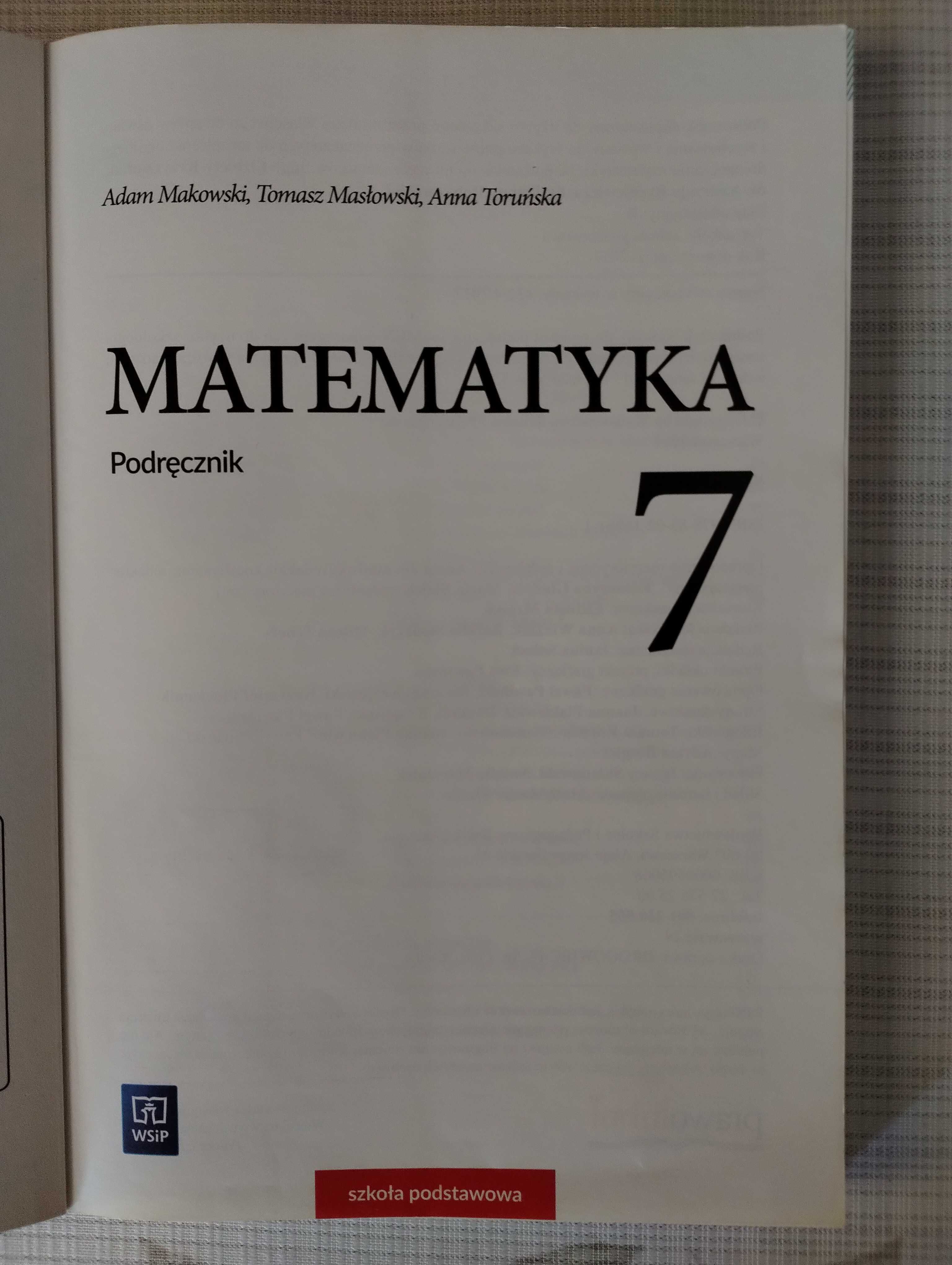Matematyka Klasa 7