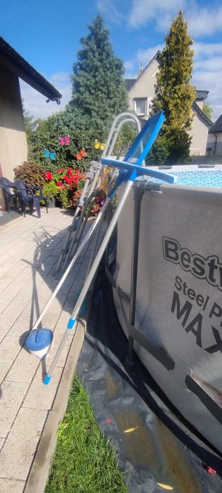 Basen duży z drabinką
