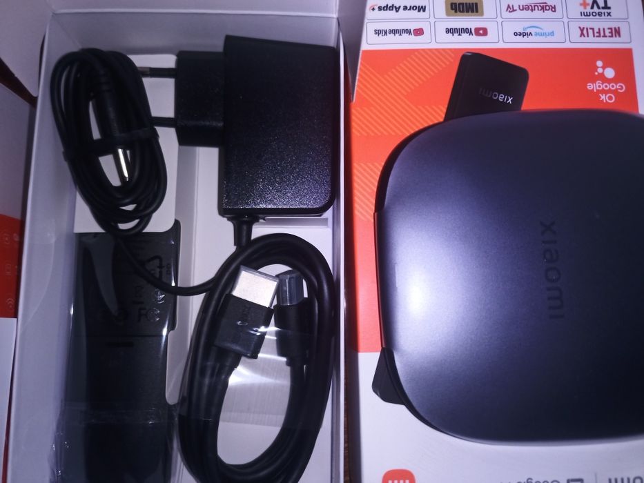 Android 14 Xiaomi Box S Gen 3, тв приставка, смарт тв бокс