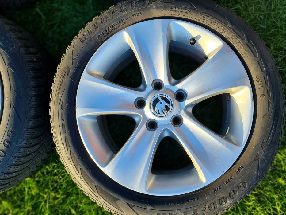 16" Koła zimowe oryginalne grupa VAG - kupione w ASO Skoda