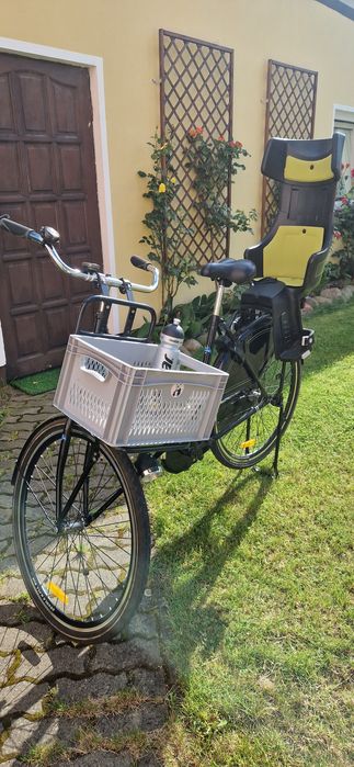 Rower z fotelikiem
